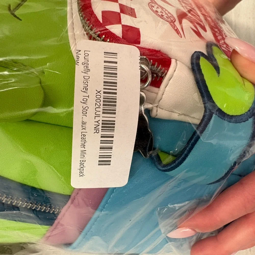 Loungefly Blue and Green Alien Backpack - Picture 2 of 13